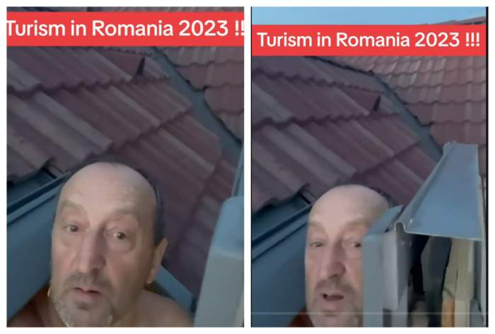 Un turist și-a luat cazare în România și a rămas șocat! Ca să poată face duș în picioare trebuia să scoată capul pe geam / VIDEO