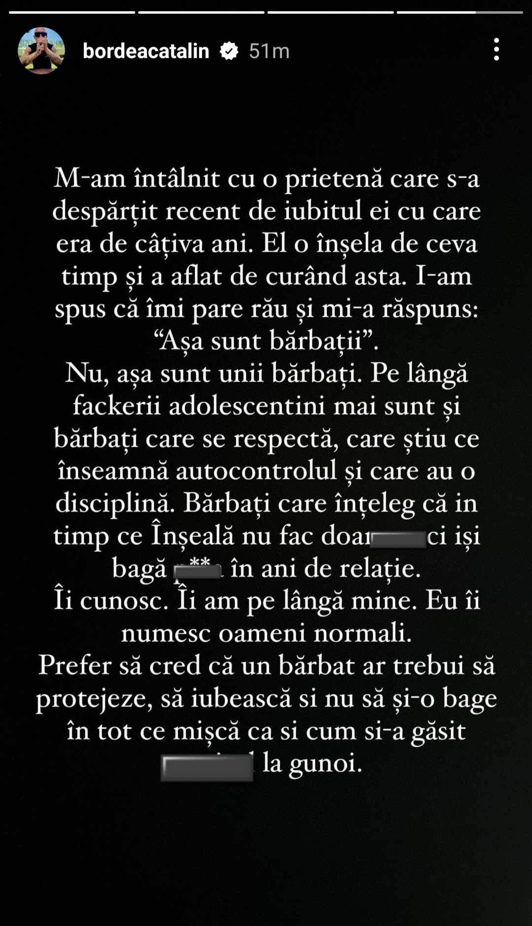 Cătălin Bordea, deranjat după ce o femeie i-a spus că toți bărbații sunt la fel. Mesajul tranșant transmis de comediant: „Prefer să...” / FOTO