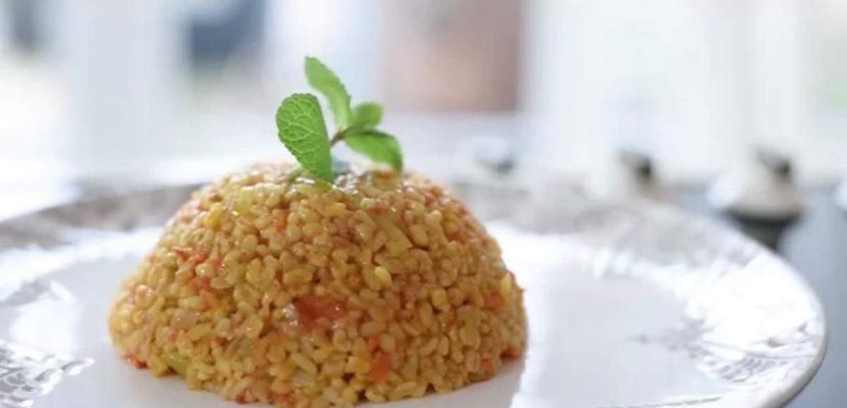 Rețetă de pilaf de bulgur cu vinete. Un preparat de post, rapid și delicios