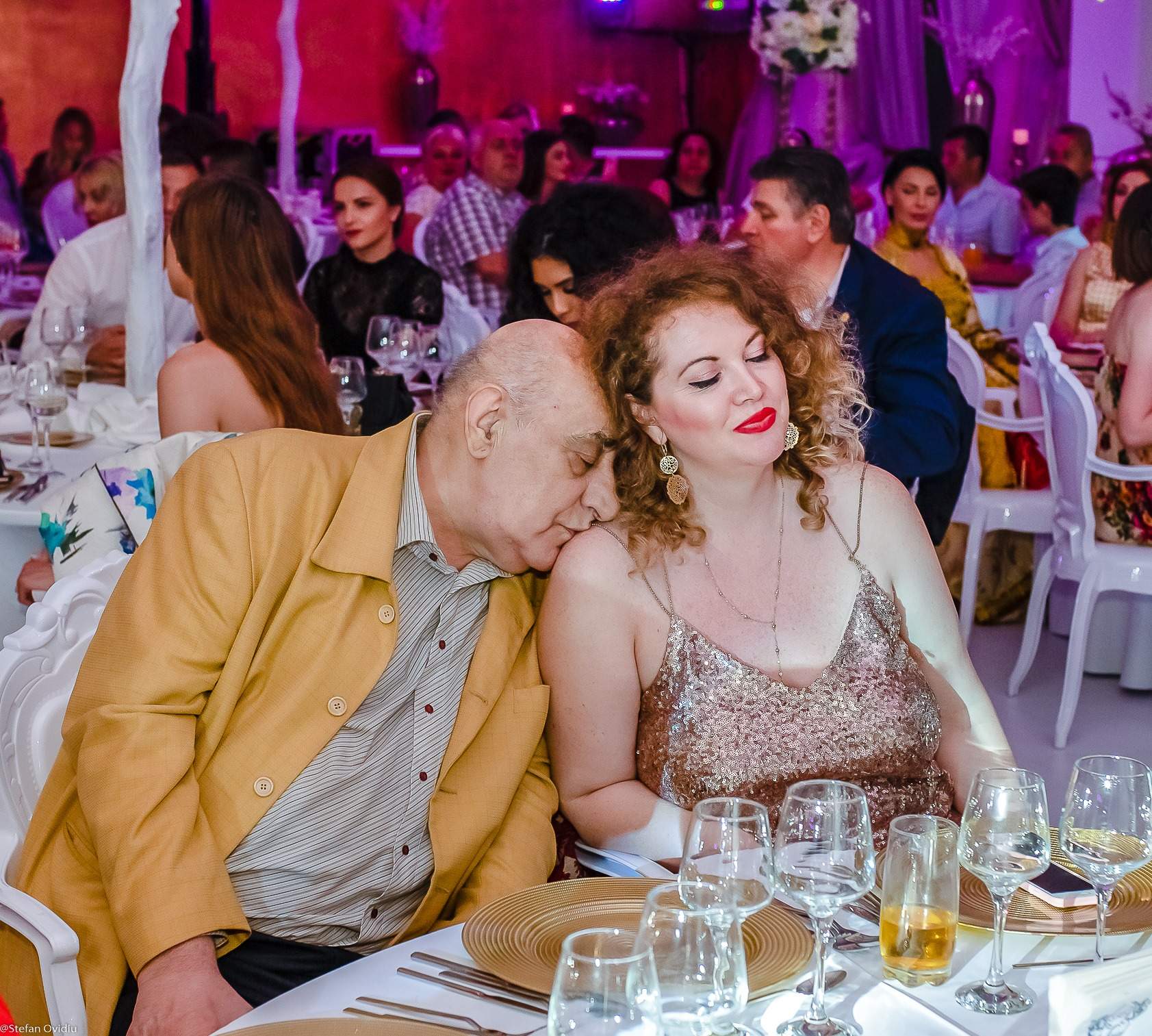 Fotografie cu Oana și Viorel Lis la un eveniment