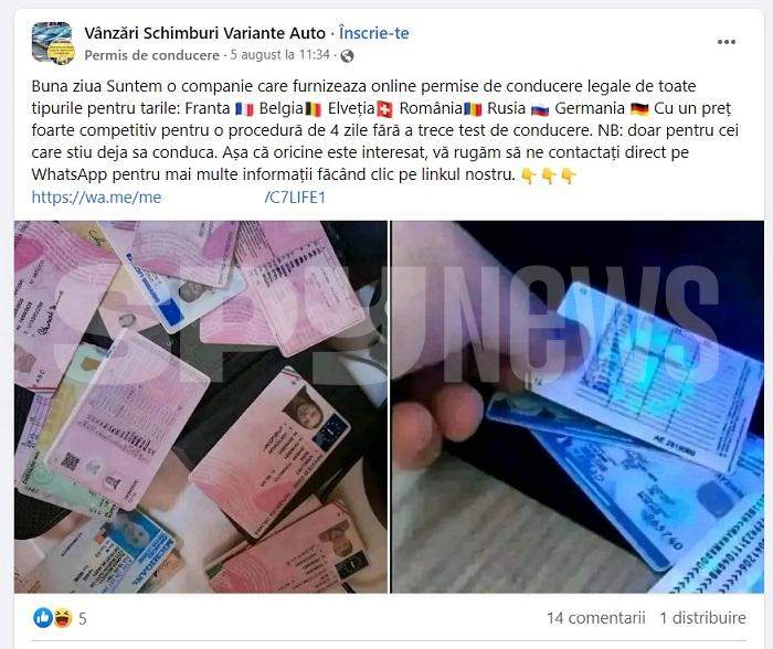 Permise auto obținute online – escrocheria care face ravagii pe internet / Detalii incredibile