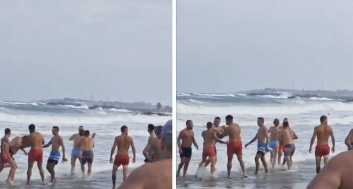 Scene violente între salvamari şi turişti, pe o plajă din Eforie Nord. Ce îi neliniștește pe cei veniți în vacanță pe litoralul românesc