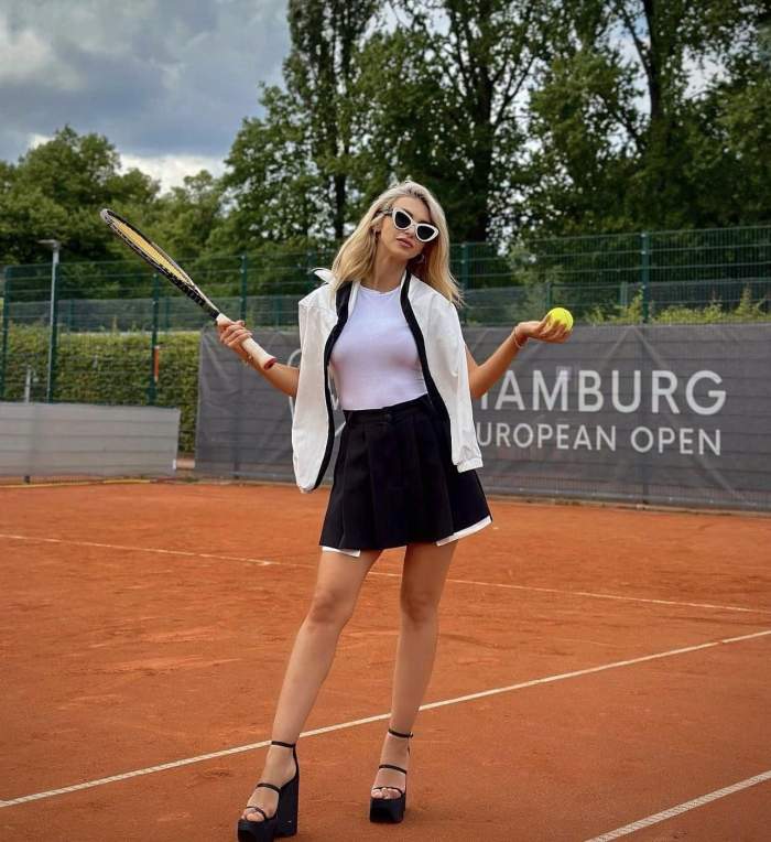 Victor Cornea, surpriză romantică pentru Andreea Bălan! Cât de îndrăgostit este jucătorul de tenis de artistă / FOTO