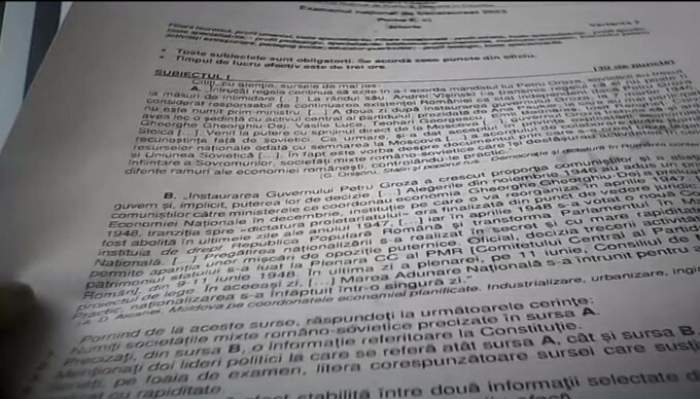 Bacalaureat 2023 - toamnă. Au fost publicate subiecte la istorie. Ce exerciții au avut de rezolvat cei înscriși la examenul maturității