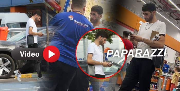 Gabriel Oprea Jr., pus în dificultate. Băiatul de bani gata nu prea se descurcă pe cont propriu când iese la cumpărături / PAPARAZZI