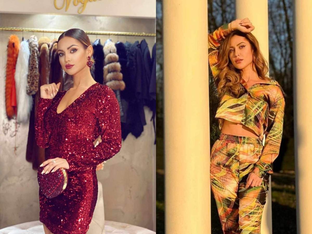 Nicoleta Dragne a conceput rochiile în propriul atelier. Nicoleta Dragne