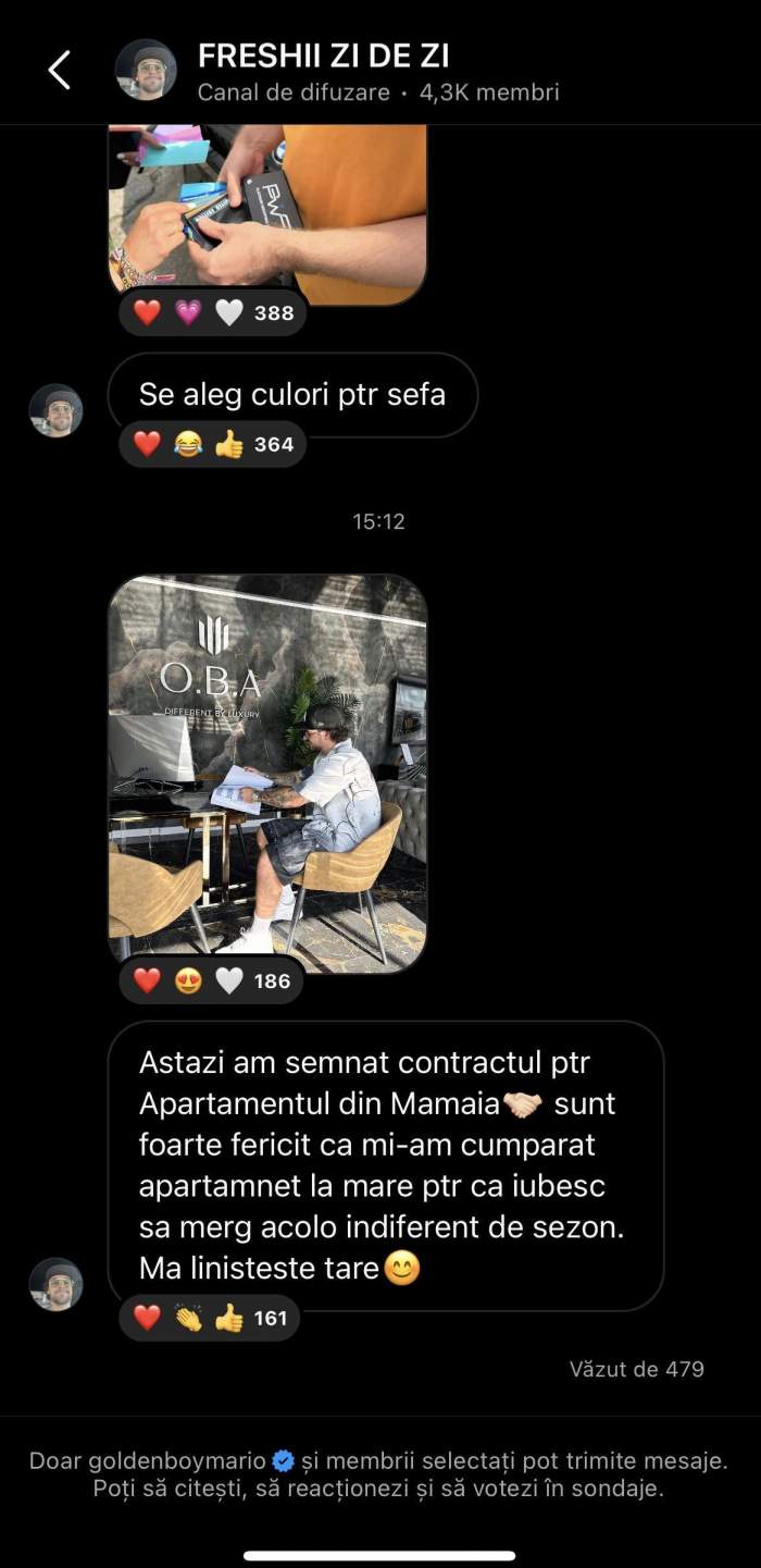 Mario Fresh și-a cumpărat un apartament în Mamaia. Ce planuri are artistul: „Sunt foarte fericit” / FOTO