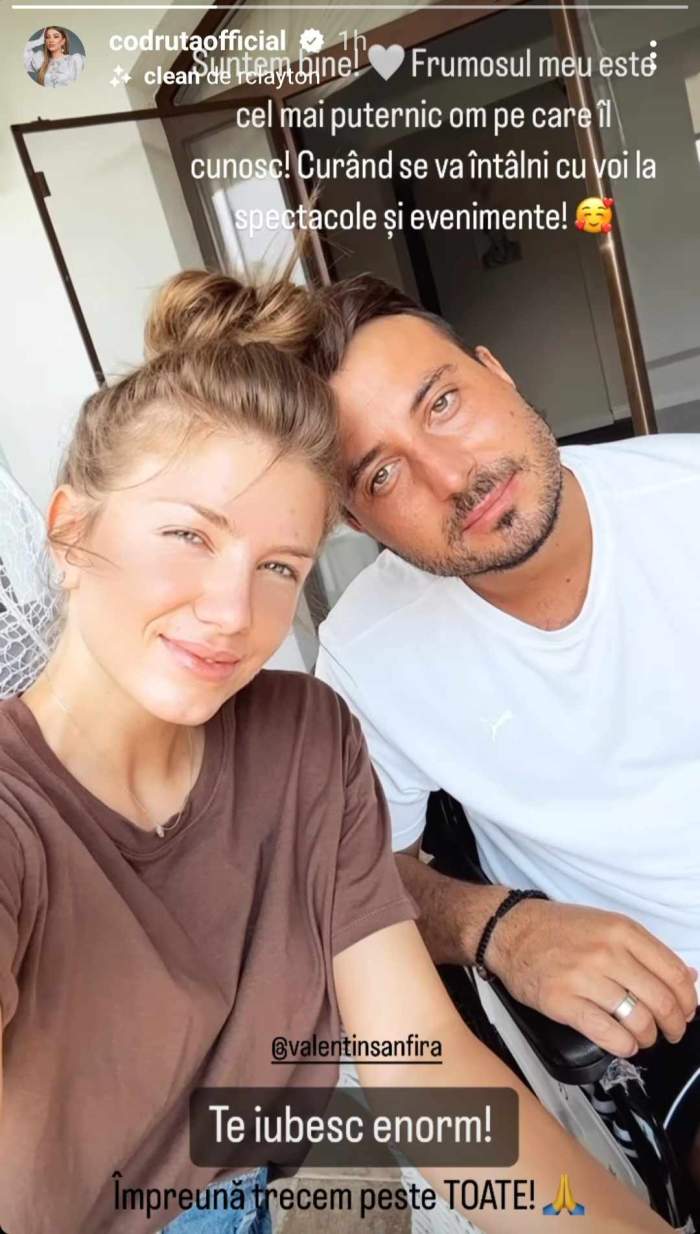 Codruța Filip, noi detalii despre starea de sănătate a lui Valentin Sanfira. Cum se simte cântărețul: ”Este cel mai puternic...” / FOTO