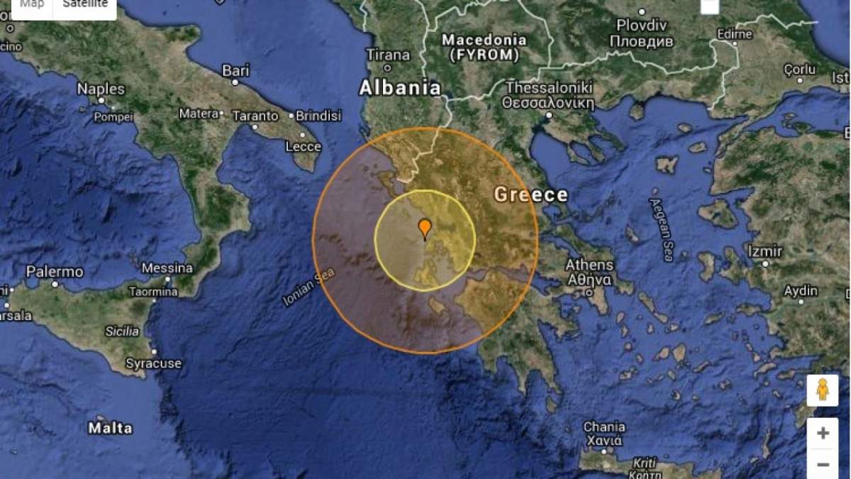 Cutremur în Creta! Ce magnitudine a înregistrat seismul care s-a produs în zona în care se află cei mai mulți turiști români