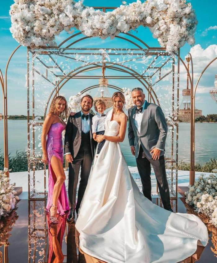 Fotografie de la nunta lui Dani Oțil cu Gabriela Oțil