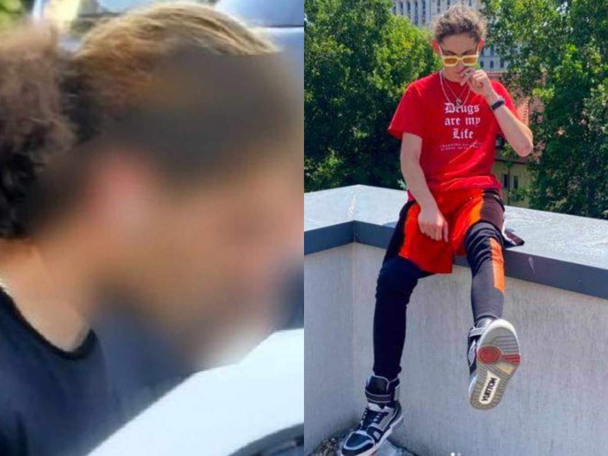 Vlad Pascu a fost testat doar cu aparatul etilotest. Vlad Pascu când era testat și când stă pe o bordură