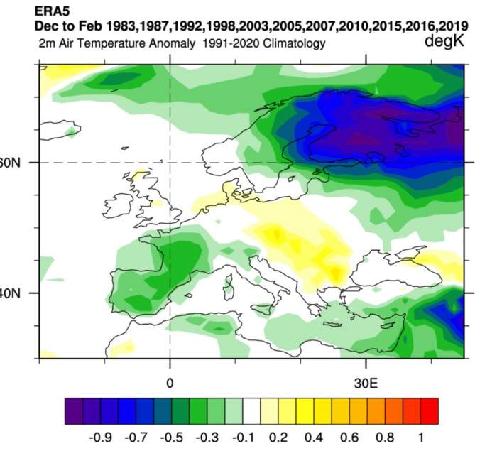 Specialiștii avertizează! Cum va fi iarna 2023 - 2024! Vremea din Europa în perioada decembrie - februarie, afectată semnificativ de El Nino