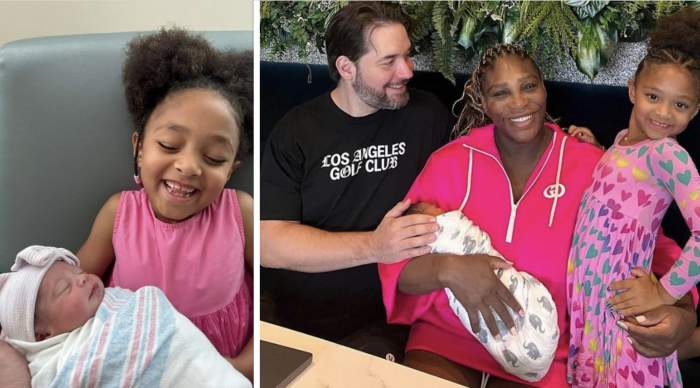 Serena Williams a născut! Fosta jucătoare de tenis a devenit mamă pentru a doua oară. Primele imagini cu micuţa Adira