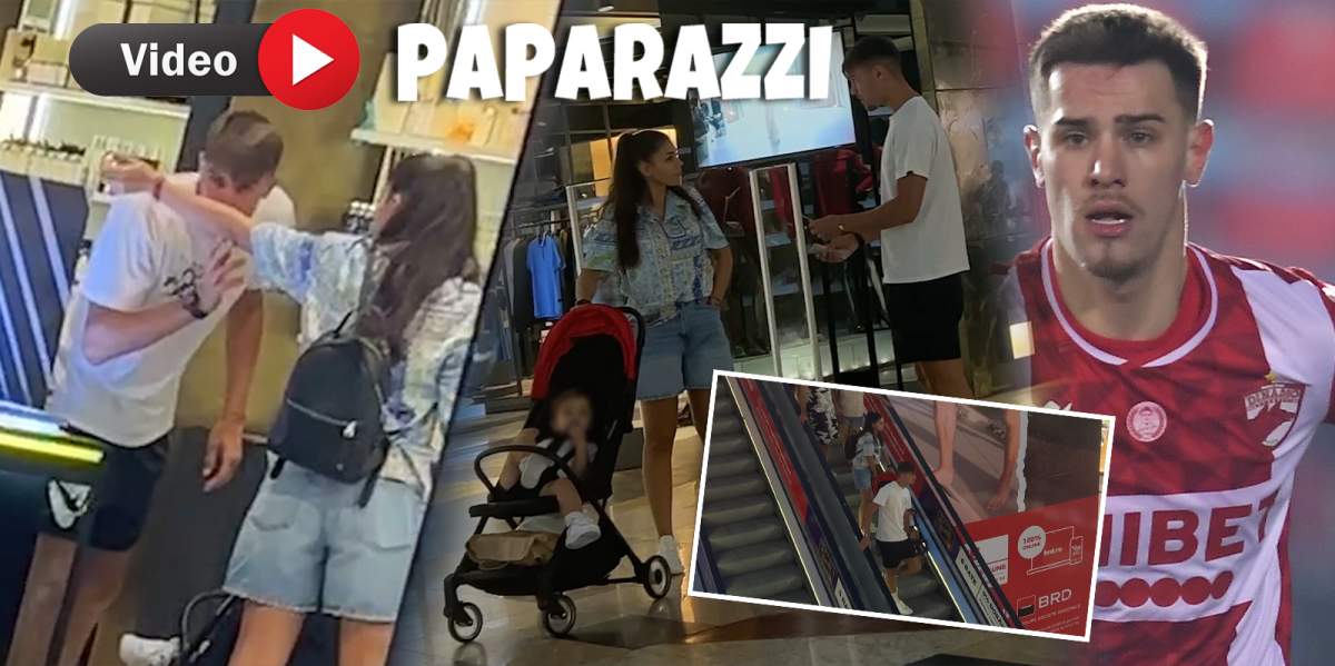 Ricardo Grigore, un partener răbdător și un tată atent. Dovada că fotbalistul face orice pentru fericirea familiei sale / PAPARAZZI