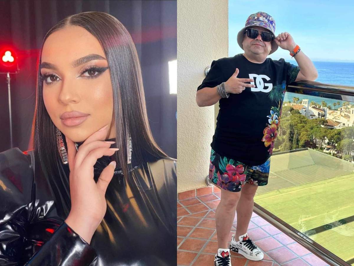 Adrian Minune o adoarme pe fiica Adrianei Simionescu. Adriana Simionescu și Adrian Minune