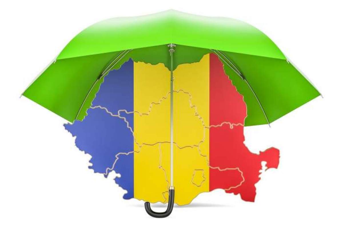 Cod galben de ploi, vijelii și grindină în România