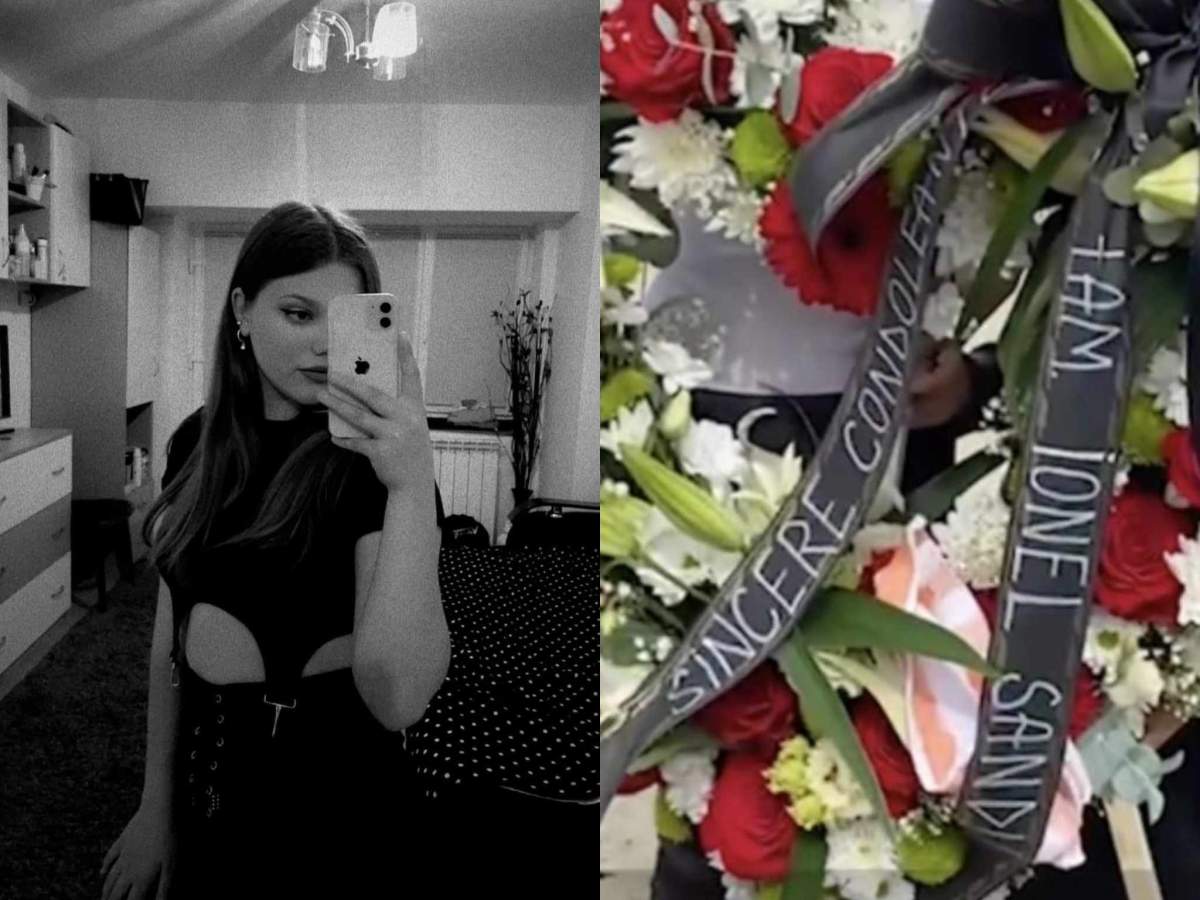 Loredana Atănăsoaie se consideră un pericol. Loredana Atănăsoaie și coroană de la înmormântare