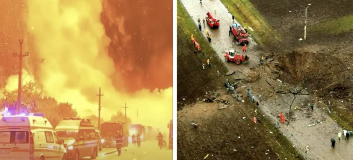 Explozie Crevedia vs explozie Mihailesti Ce s-a întâmplat în anul 2004 la Mihăilești și de ce se aseamănă cu tragedia de la Crevedia. 18 oameni au murit în tragedia de atunci