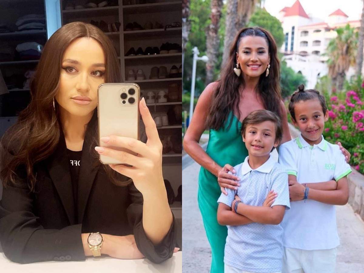 Claudia Pătrășcanu a sărbătorit ziua onomastică a fiului ei. Claudia Pătrășcanu și copiii ei