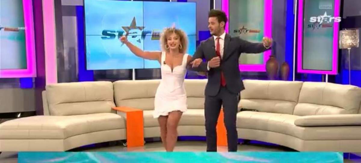 Alexia Țalavutis, moment spectaculos la Star Matinal, pe Antena Stars! Nu știa nimeni că poate să danseze în halul ăsta / VIDEO