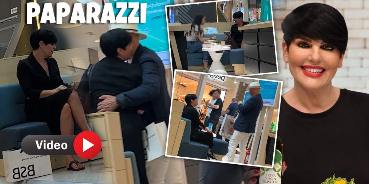 Prietenul adevărat la nevoie se cunoaște! Patrizia Paglieri are pe cine să se bazeze, chiar și în cazul unei plimbări la mall. Cine îi este alături celebrului chef / PAPARAZZI