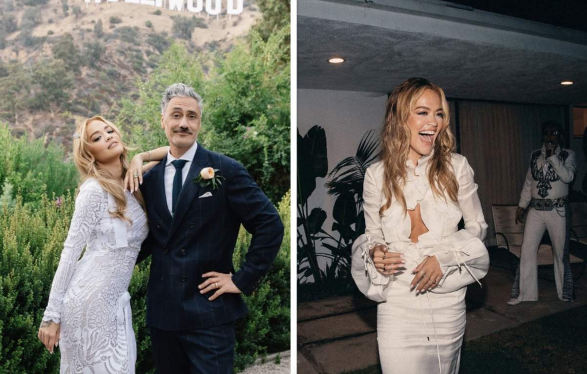 Rita Ora și Taika Waititi sărbătoresc un an de la nuntă! Imagini senzaționale de la marele eveniment al artistei internaționale