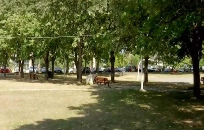 Noi informații în cazul cadavrului găsit sub o bancă, în parcul din Mangalia! Fata ar fi fost ucisă în altă parte. Camerele de supraveghere au surprins imagini cu doi indivizi purtând cagule