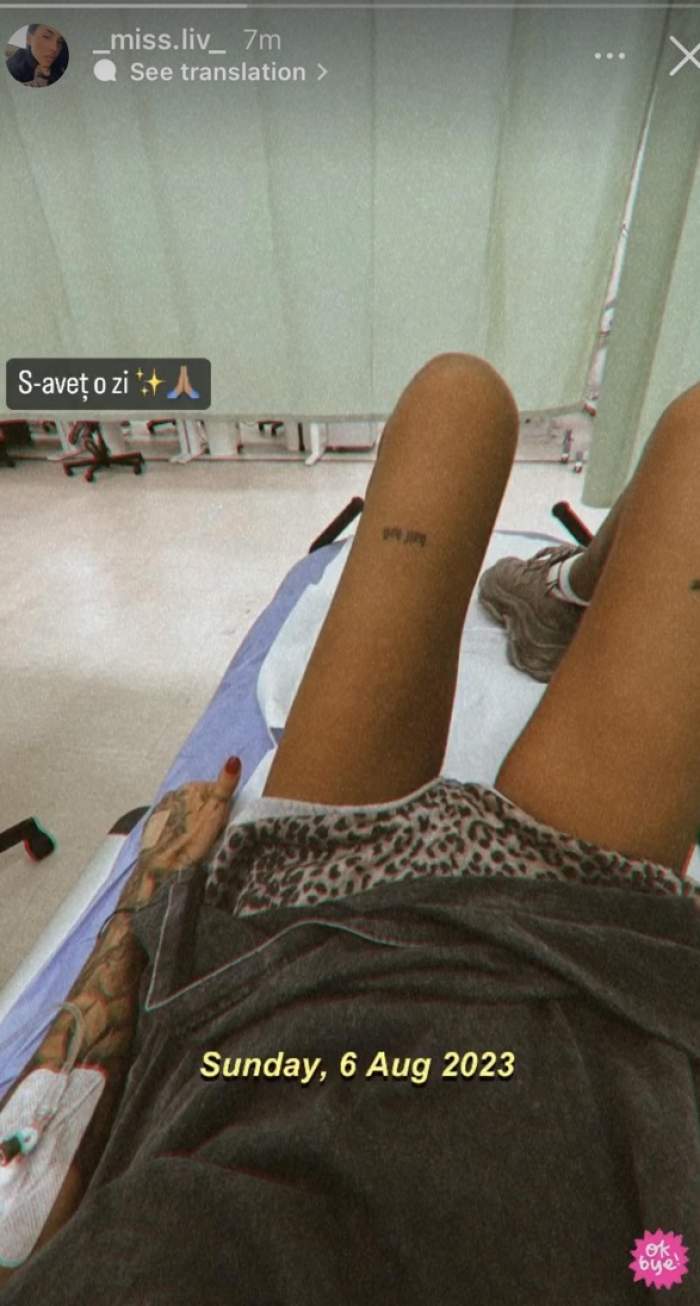 Fosta soție a lui Cătălin Bordea, pe patul de spital! Imaginea cu care Livia i-a îngrijorat pe fani: „Să aveți…” / FOTO