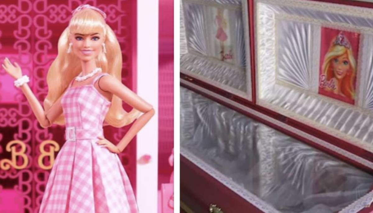 Barbie este noua modă! O firmă de pompe funebre vinde sicrie roz cu păpușa iubită de copiii din întreaga lume / FOTO