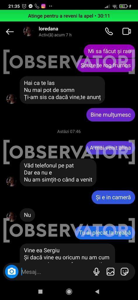 Conversații halucinante între criminala din Mangalia și iubitul victimei! Ce au discutat, la scurt timp după crimă: "Nu te mai iubește, Sergiu" / FOTO