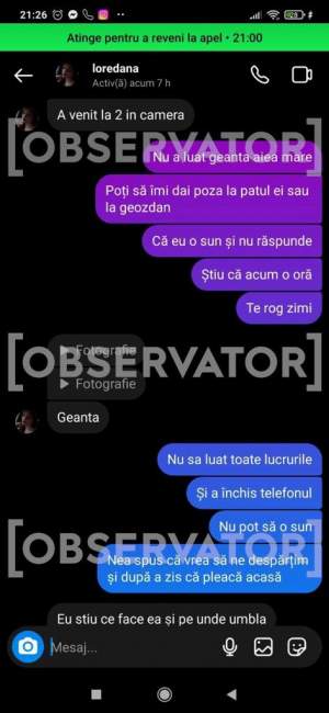 Conversații halucinante între criminala din Mangalia și iubitul victimei! Ce au discutat, la scurt timp după crimă: "Nu te mai iubește, Sergiu" / FOTO