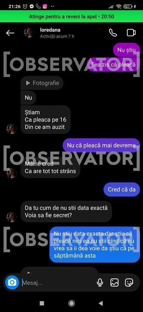 Conversații halucinante între criminala din Mangalia și iubitul victimei! Ce au discutat, la scurt timp după crimă: "Nu te mai iubește, Sergiu" / FOTO