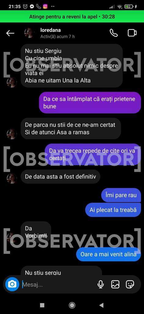 Conversații halucinante între criminala din Mangalia și iubitul victimei! Ce au discutat, la scurt timp după crimă: "Nu te mai iubește, Sergiu" / FOTO