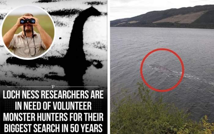 Recompensă de 32 de mii de dolari pentru persoana care vine cu dovada că monstrul din Loch Ness există