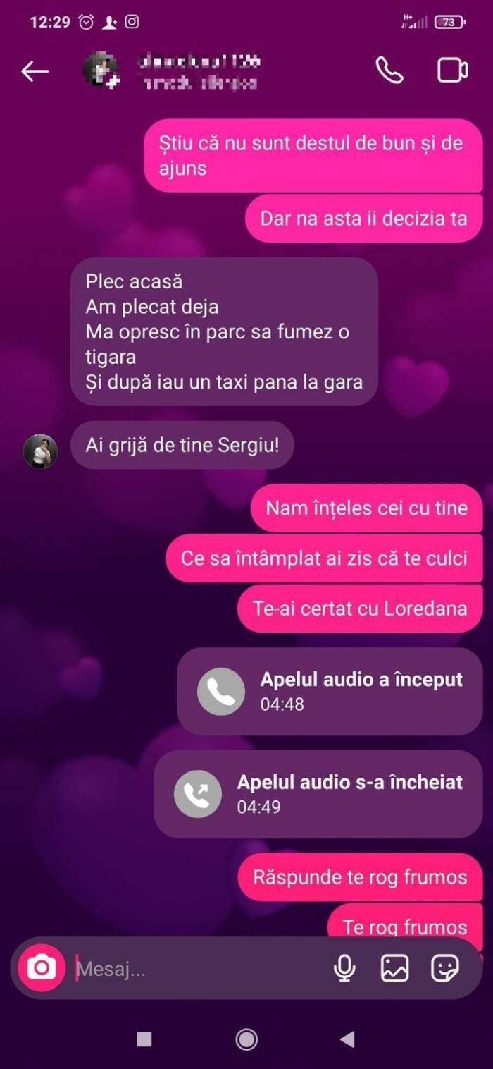 Ultimele mesaje dintre Alina și iubitul ei, în dimineața crimei. Erau scrise, de fapt, de cea care a ucis-o: „Plec acasă, am plecat deja” / FOTO