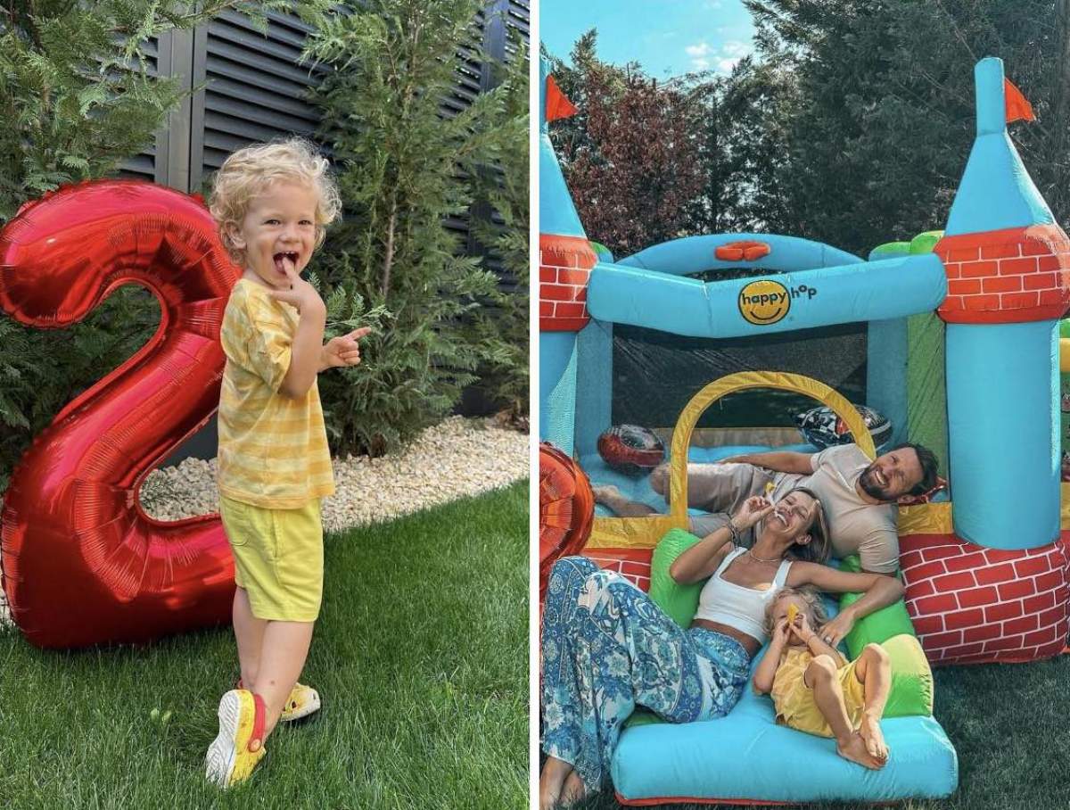 Fiul lui Dani Oțil și al Gabrielei Prisăcariu a împlinit doi ani Fiul lui Dani Oțil și al Gabrielei Prisăcariu a împlinit doi ani