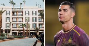 Așa arată hotelul lui Cristiano Ronaldo din Marrakech. O parte din supraviețuitorii cutremurului devastator din Maroc ar putea locui acolo / FOTO