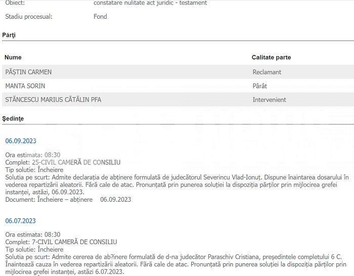 Premieră în justiția din România: 12 judecători, front comun în dosarul unei afaceriste care se ceartă cu un fost preot pentru un imobil de milioane!