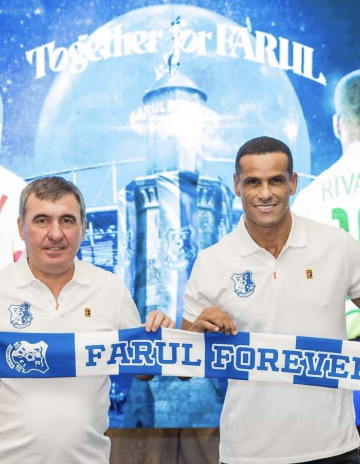 Rivaldo, noul acționar la Farul Constanța! Brazilianul a preluat 10% din acţiunile clubului lui Gheorghe Hagi