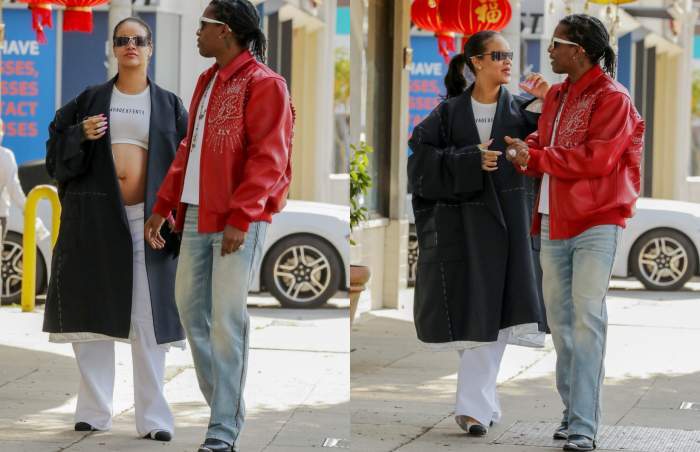 Rihanna și iubitul ei, A$AP Rocky