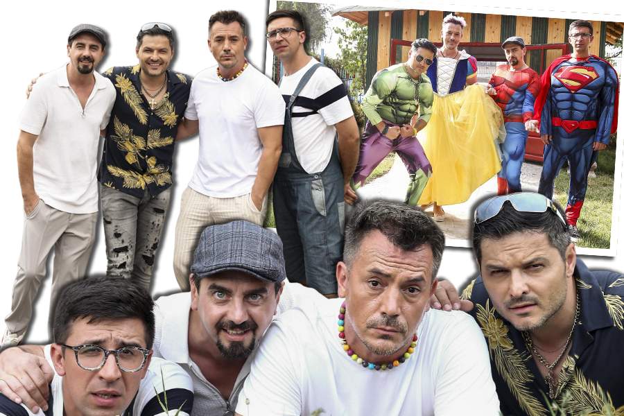 Răzvan Fodor, Liviu Vârciu, Cosmin Natanticu și Ștefan Pavel, împreună în același serial de comedie. ”Bravo, tată” începe curând la Antena 1