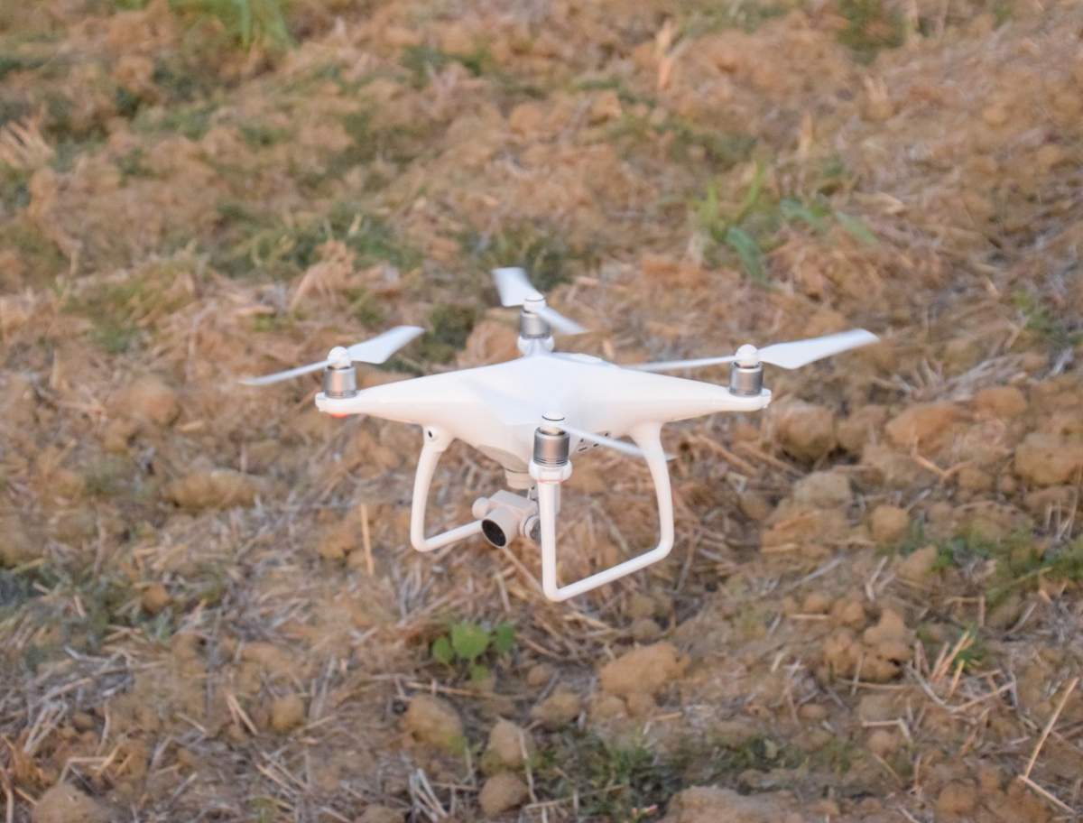 O nouă dronă pe teritoriul țării noastre