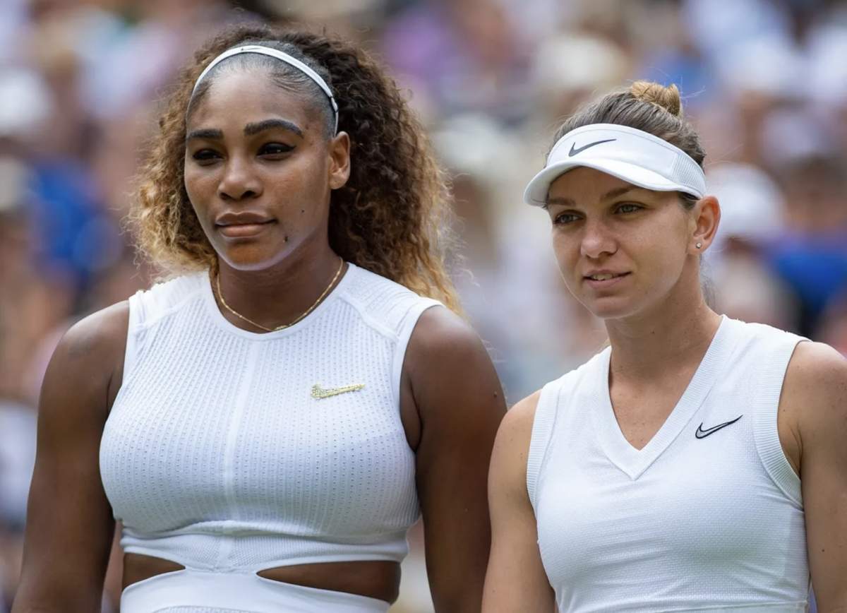Serena Williams și Simona Halep Serena Williams și Simona Halep  la un turneu