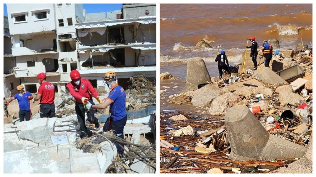 zona afectata de inundatii libia