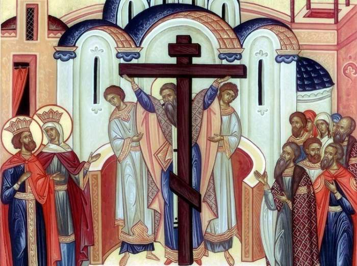 Înălțarea Sfintei Cruci, sărbătoare cu cruce roșie în Calendarul Ortodox. Ce trebuie să dai de pomană în această zi