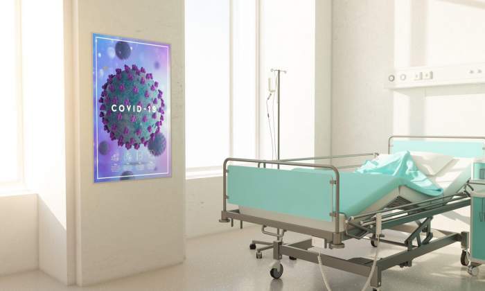 un spital COVID-19