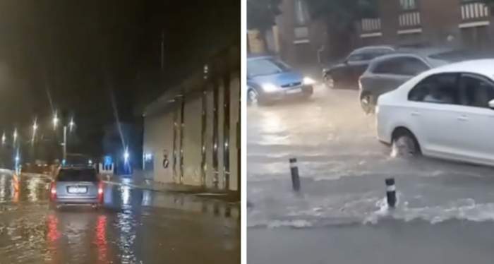 Inudaţiile au făcut prăpăd în mai multe judeţe din România! Zonele în care ploile torenţiale au inundat şoselele