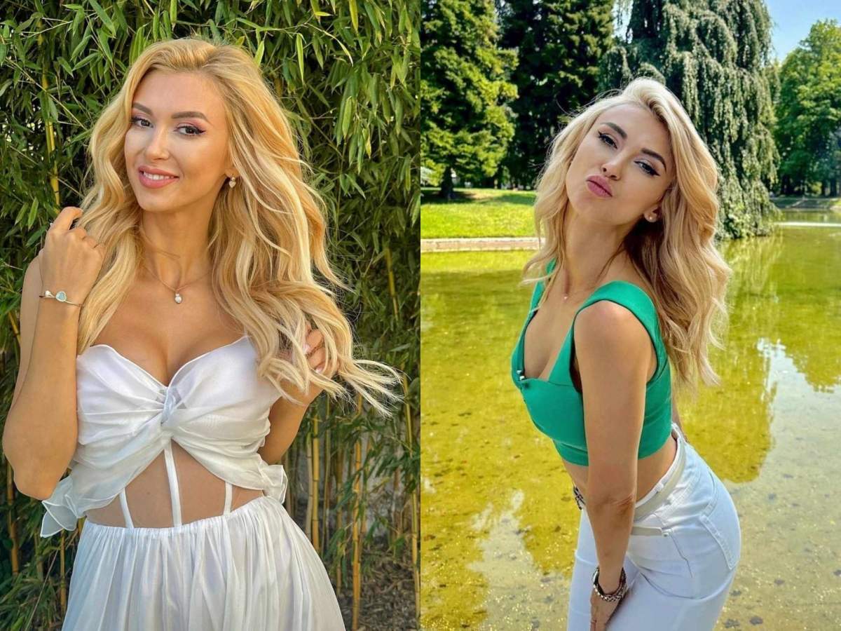 Cele mici au fost încântate de meci. Andreea Bălan