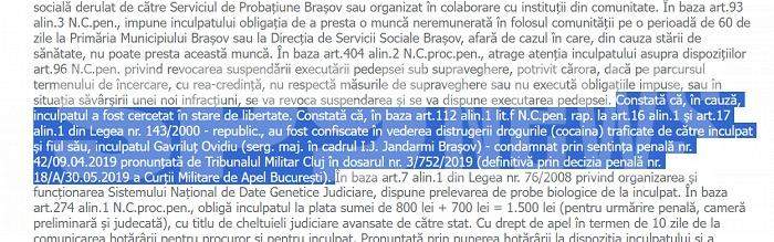 Traficantul de cocaină din Jandarmeria Română, întâlnire emoționantă cu tatăl interlop / Cum a scăpat seniorul cu o pedeapsă cu suspendare!