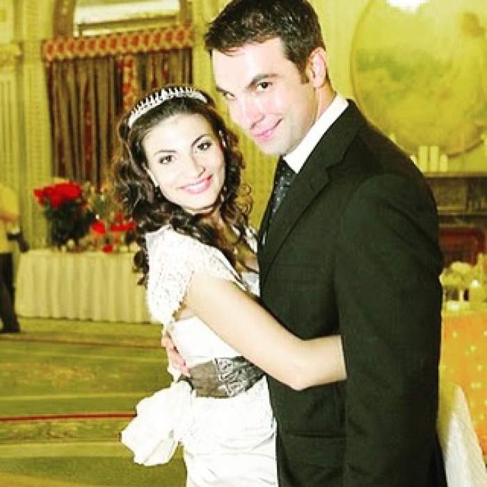 ioana Ginghină  la nunta cu Alexandru Papadopol